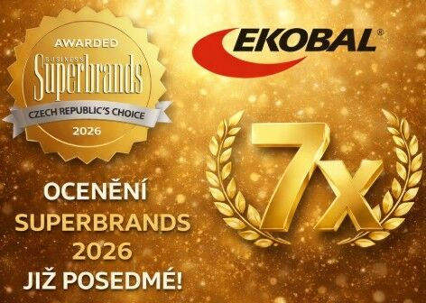 EKOBAL získal ocenění Superbrands 2026 již po sedmé